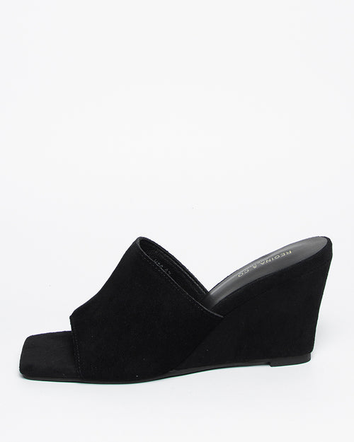 Serena Suede Wedged Sandals